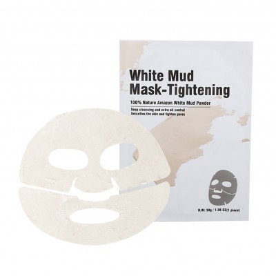 Private Label Sheet Patch Treatment Deep Pore Cleansing Mud Clay Facial Mask