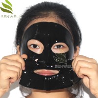 Private Label Korea Hydrogel Black Charcoal Gel Sheet Seaweed Aloe Vera Facial Mask