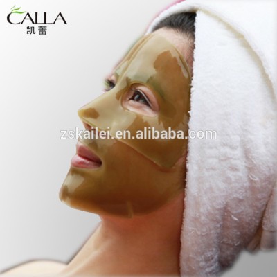 OEM High Quality Skin Care Hydrogel Matcha Facial Mask