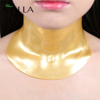 SGS proved Best selling popular Anti-wrinkle 24K Nano Gold Neck Mask